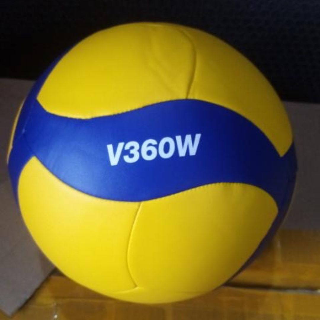 Mikasa V360W Official Size 5 Synthetic Leather Volleyball Ball