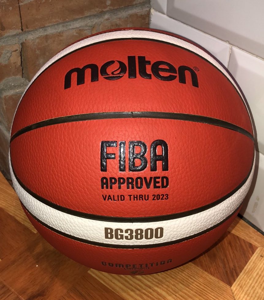 Molten B7G3800 Size 7 Leather Basketball Ball