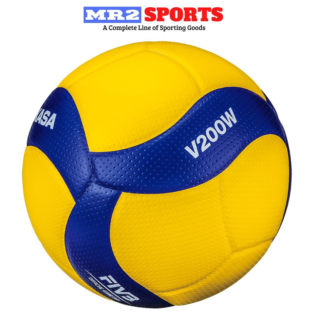 Mikasa V200W Official Size 5 Super Composite Leather Double Dimpled Surface FIVB Approved Official Game Ball Volleyball Ball