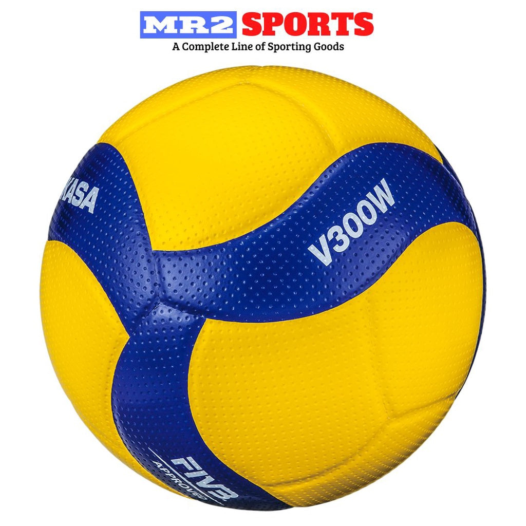 Mikasa V300W Official Size 5 Super Composite Leather Dimpled Surface FIVB Approved Volleyball Ball