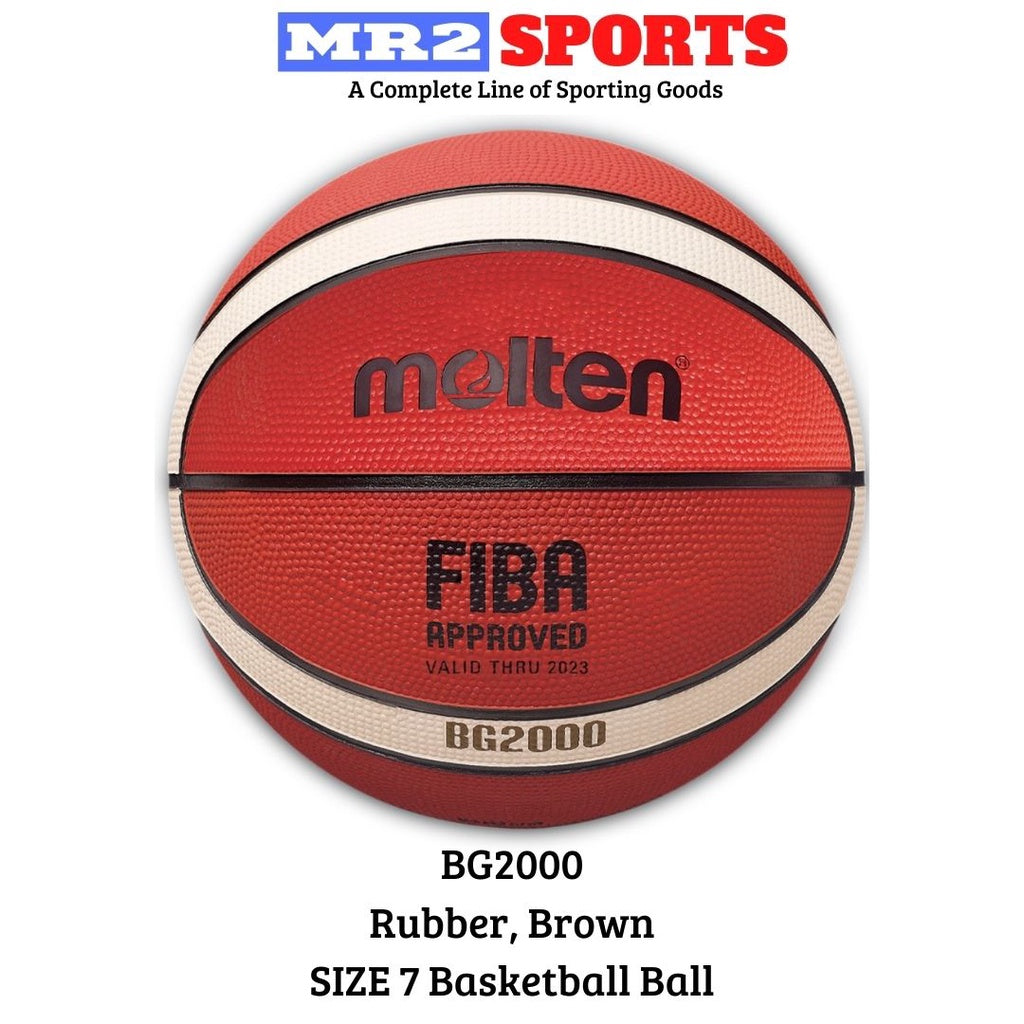 Molten B7G2000 Size 7 Rubber Basketball Ball