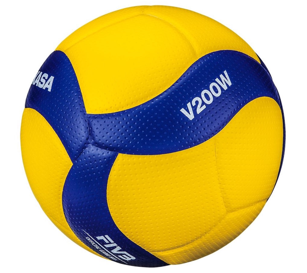 Mikasa V200W Official Size 5 Super Composite Leather Double Dimpled Surface FIVB Approved Official Game Ball Volleyball Ball