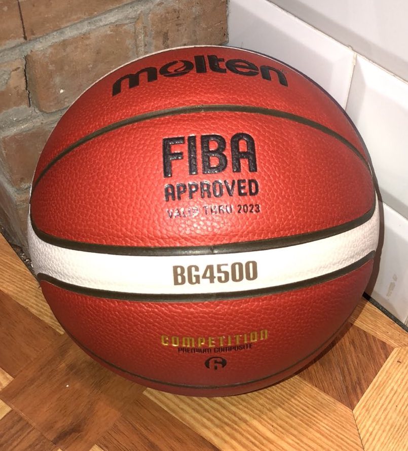 Molten B6G4500 Size 6 Leather Basketball Ball